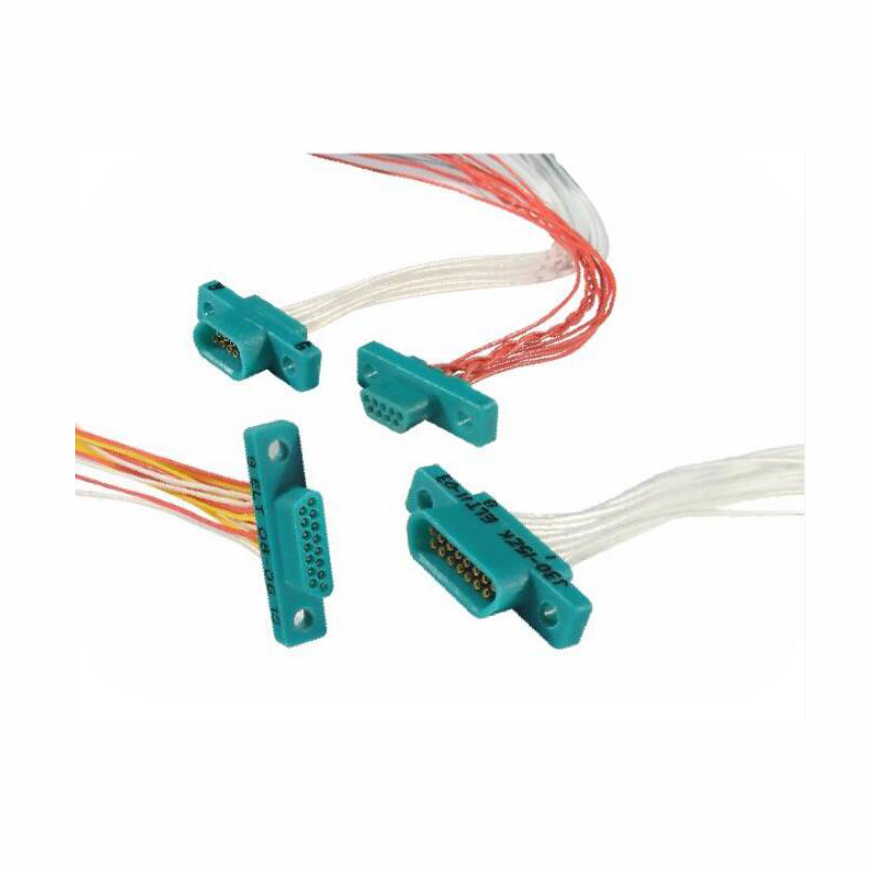 Microminiature Rectangular Plastic Micro-D Connectors Spacing 1.27mm Connector