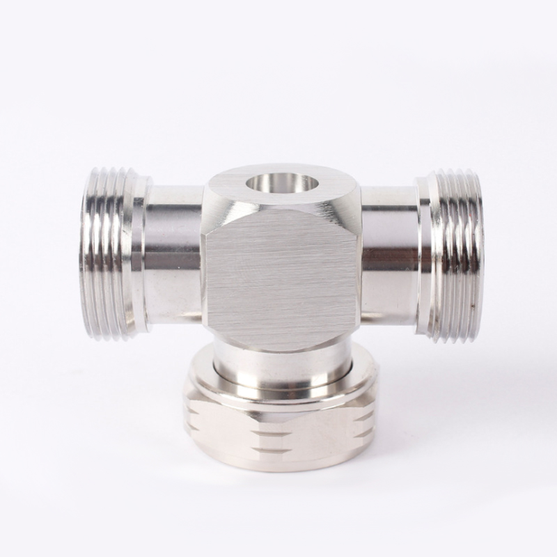 Telegarner JMA DIN Male 7/16 Coaxial RF Connector tee