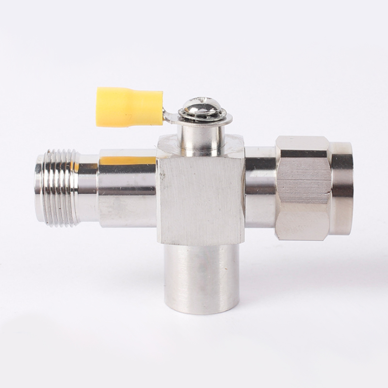 N connector 1/4 male to female wave arrester Stainless steel thread waterproof arrester