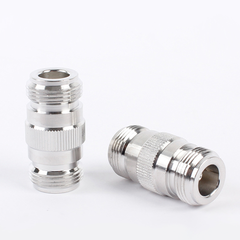 Coaxial cable connector n-KK external thread high frequency adapter electronic connector type N