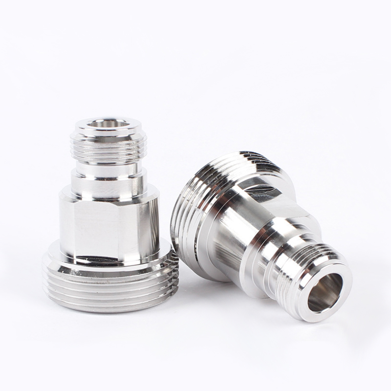 High frequency cable connector DIN / n-kk waterproof copper connector male female electronic RF coaxial connector