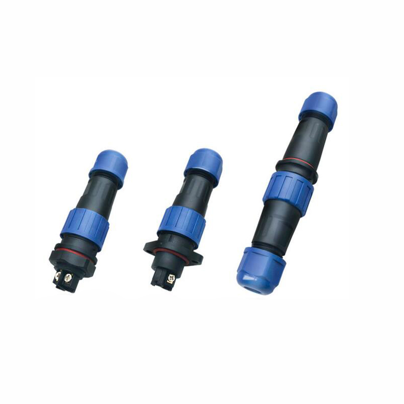LD16 aviation plug socket waterproof IP68 dustproof welding-free screw crimping butt diamond 2/34 core 16MM