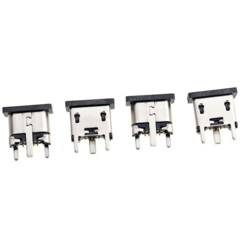 Type-C female base 6p high temperature resistant four pin plug board 3.1 with board connector plug splint socket