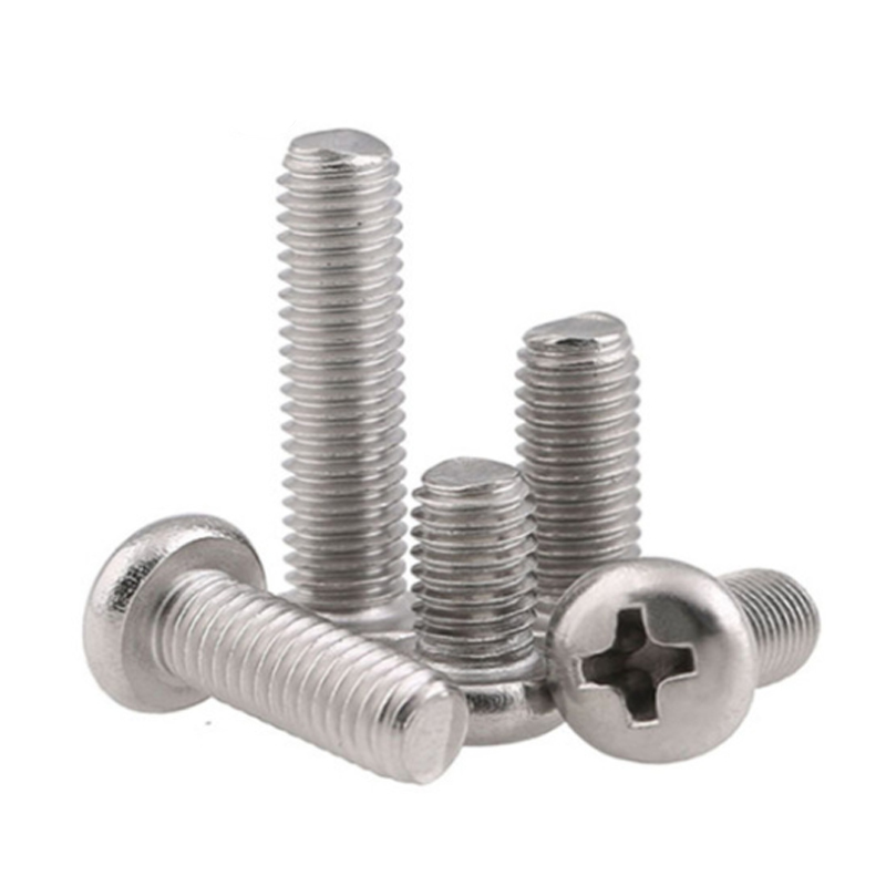 5 / 32 3 / 16 1 / 4 5 / 16 tooth 304 stainless steel British round head cross machine screw pan head cross screw