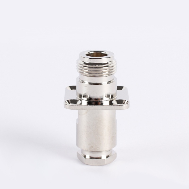 High quality full brass RF Coaxial SMA male to SMA female 45 degree connector