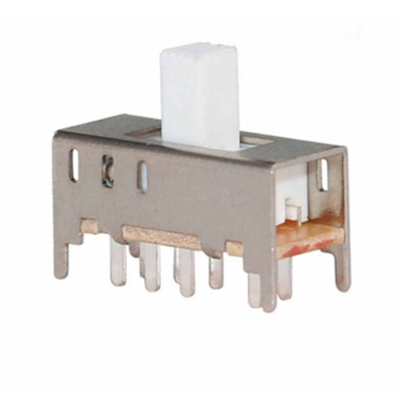 SMD type tact switch ,8 pins 3 position min slide switch