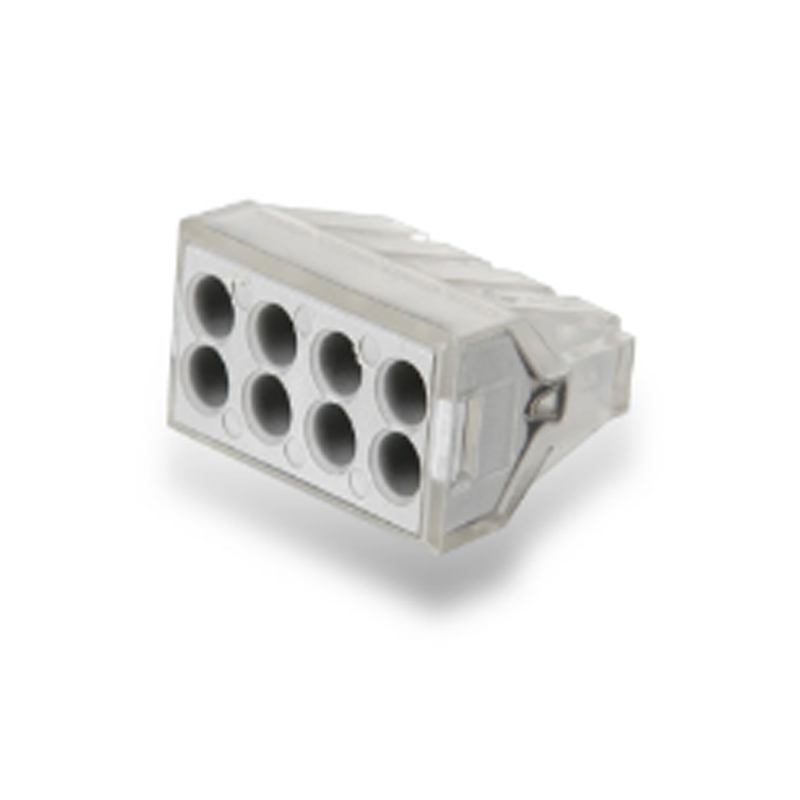 Lever Nut Wire Connector , 222 Series Quick Splice Clamp Wire Connectors , Push In Wire Connector