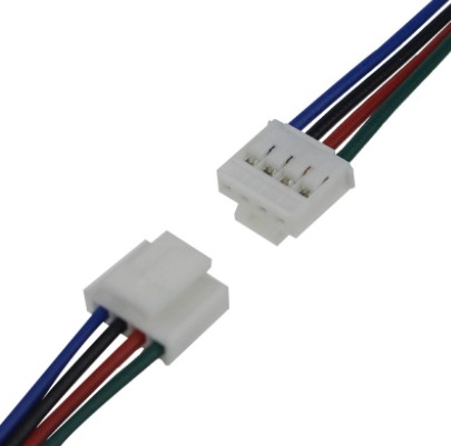 HY (PHB) JST SM 4PIN Plug Male to Female Wire Cable Connector Adapter for 5050 3528 RGB LED Strip Light