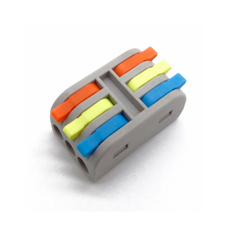 Quick Connection Terminal Compact Splicing Wire Connector Plastic Terminal Connector For Led Lighting