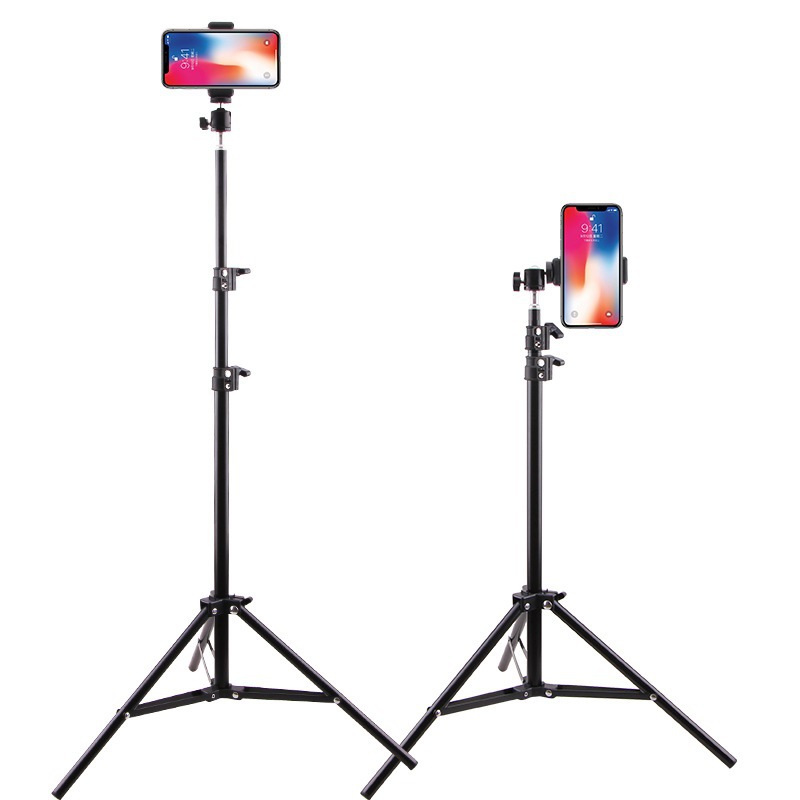 Mobile phone stand live broadcast tripod Tiktok quick hand anchor take photos take selfies tablet floor folding tripod  