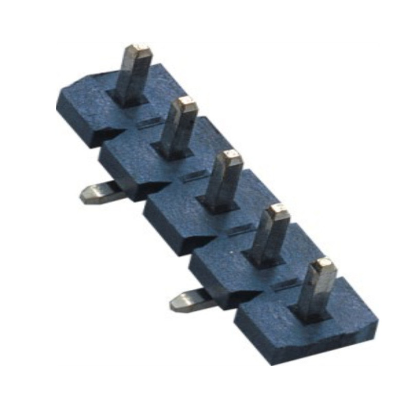 3.96 pitch pin header, single row vertical paste, glue height 3.2 connector