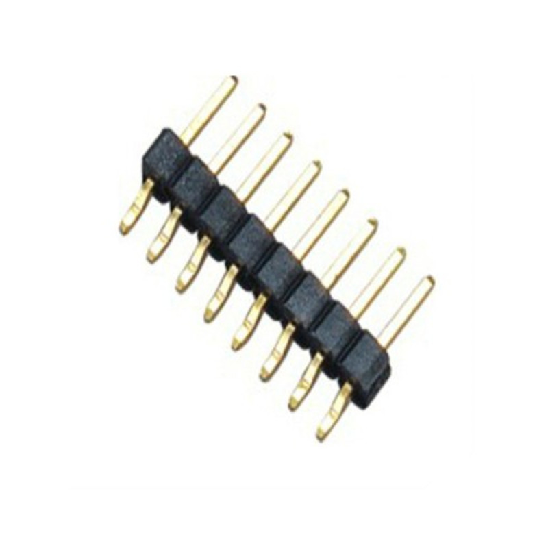 2.0 pitch pin header single row horizontal sticker SMT 1~40P glue height 2.0 board-to-board connector
