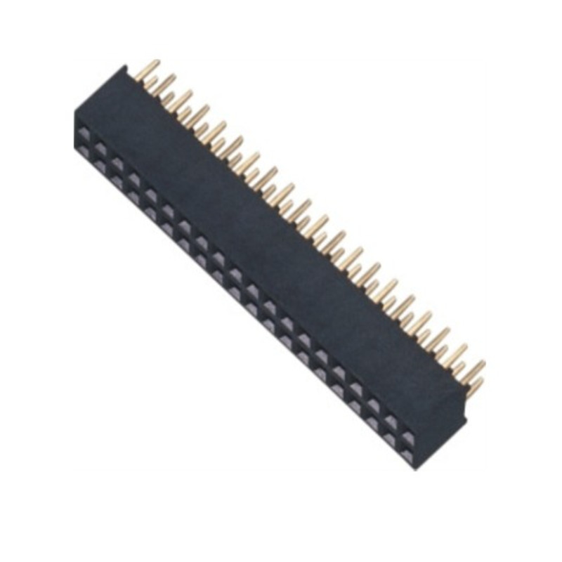 2.0 pitch female row, double row in-line, 6.35 high, Y-end, gold-plated 2~40P connector manufacturer