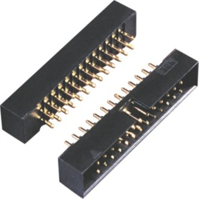 2.0-pitch, straight-in glue, height 5.7, gold-plated 6~64P connector