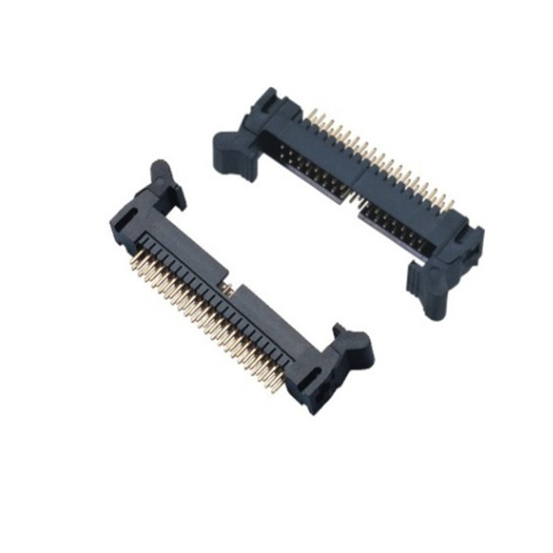 2.0 pitch horns in-line type/angled pin/patch type 6~64P connector with ear buckle