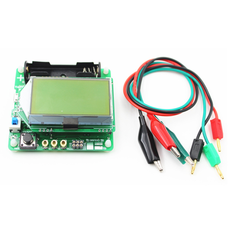 Graphic M8 Transistor Tester Upgrade M328 Edition Inductance Capacitance ESR Meter Multi-function Tester DIY