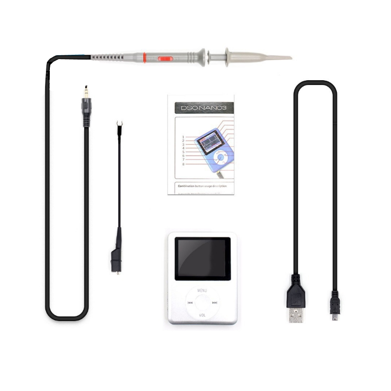 FNIRSI DSO168 digital oscilloscope 20M bandwidth 100M sampling rate handheld mini oscilloscope