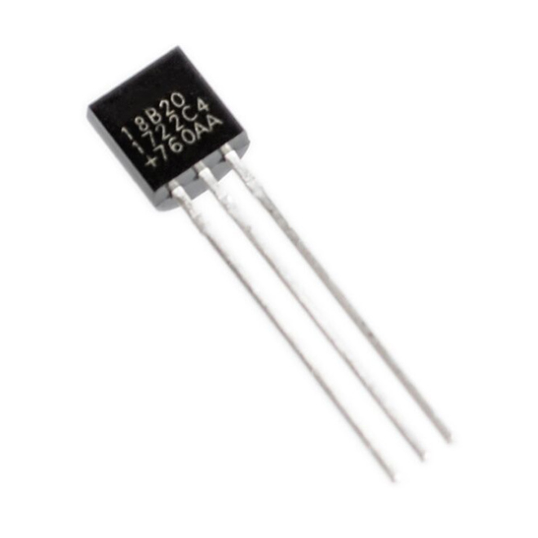 In-line DS18B20 chip Programmable digital thermometer/temperature sensor Temperature acquisition TO-92
