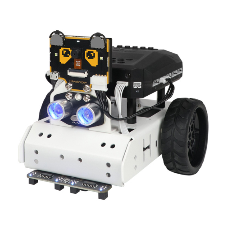 Intelligent visual robot car Ai visual recognition tracking Graphical programming Python