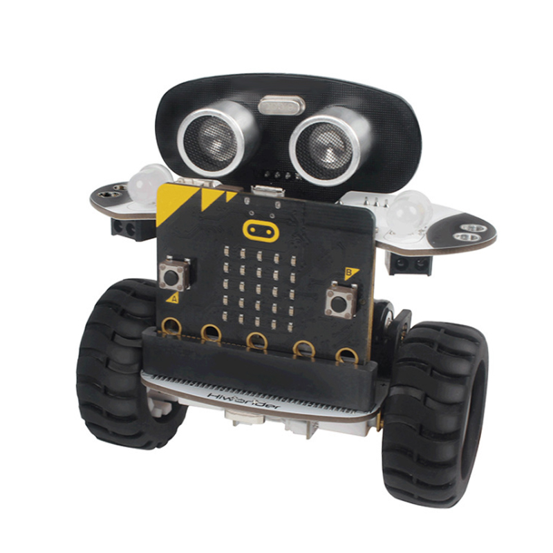 micro:bit smart balance remote control car diy kit microbit maker Qbit programmable robot