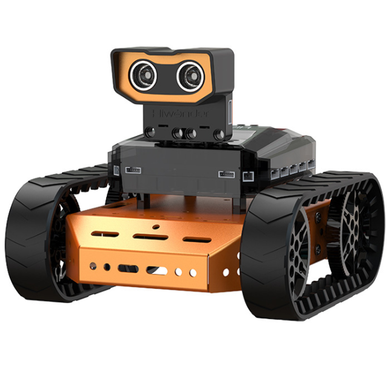 Microbit programming robot Qdee/Entry version smart car/Voice recognition/Obstacle patrol