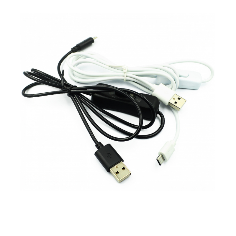 raspberry pi power USB switch power cable USB to micro USB with switch