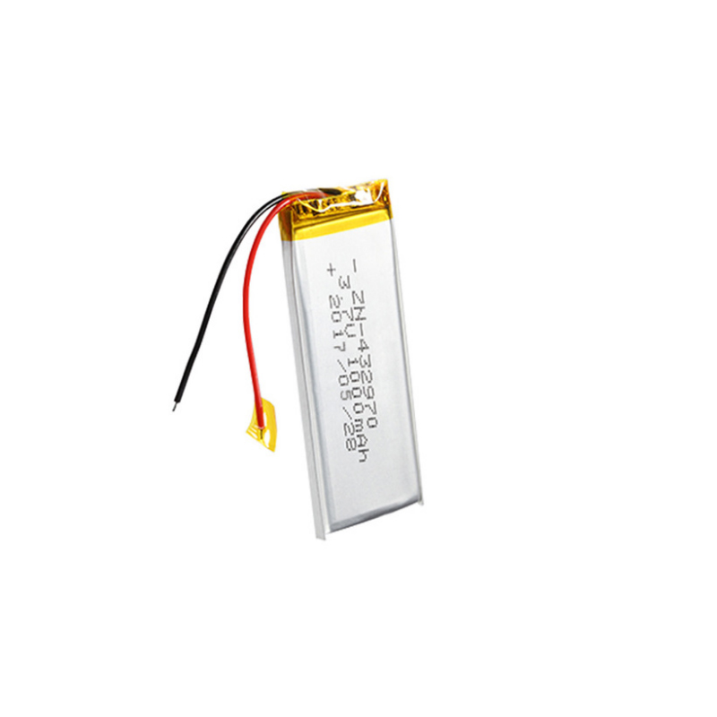 LED light battery 1000mAh 3.7v lithium battery polymer lithium battery