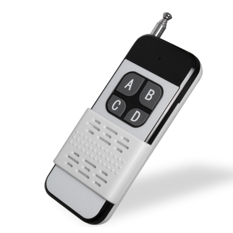 Two-button four-button high-power wireless remote control with push cover 433 long-distance wireless remote control key