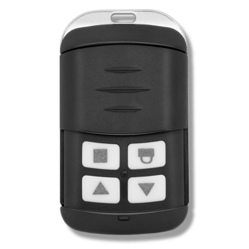 Metal dial four-button wireless remote control 433MHZ rolling shutter door garage door to copy remote control key
