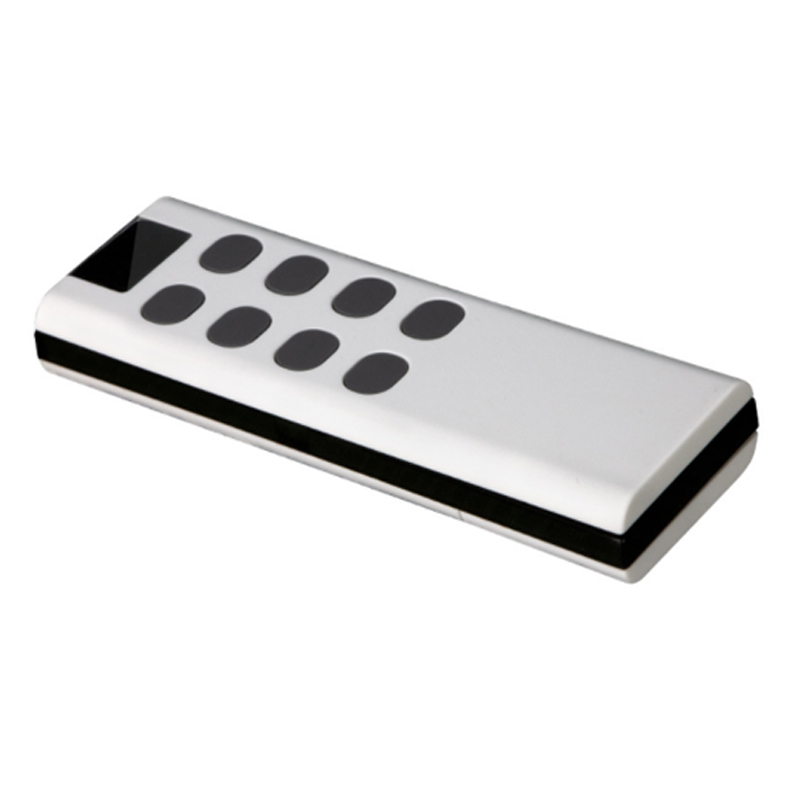 Straight single-button remote control two-button three-button learning code smart home small size RF remote control