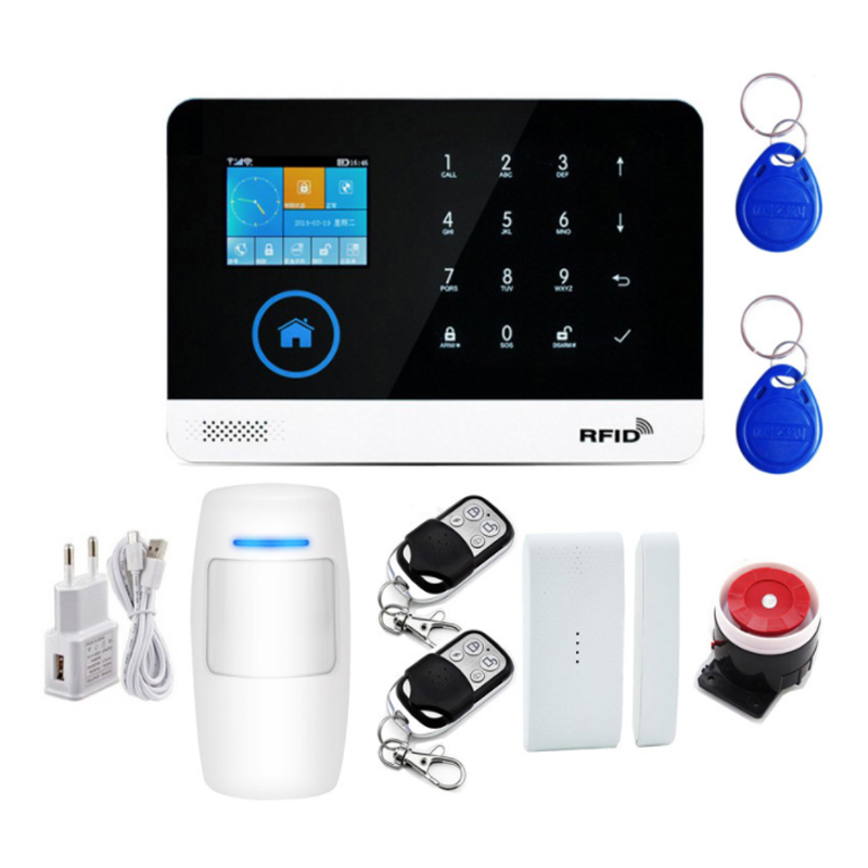 Tuya Smart WIFI GSM Anti-theft Alarm APP Control Multilingual Alarm