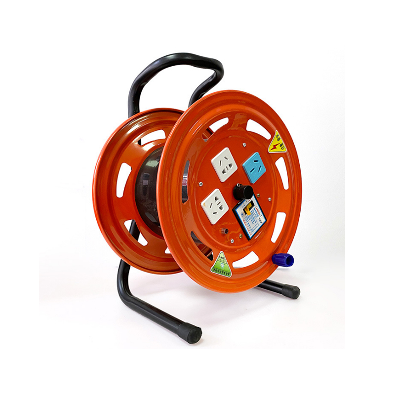 Large-capacity reel 3*2.5 can be wrapped around 30M/50M with socket leakage cable reel