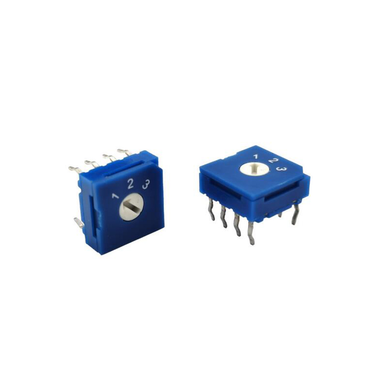 10X10 3 three-gear selection rotary coding switch 1,2,3 digital selection output 1:1 gear switch