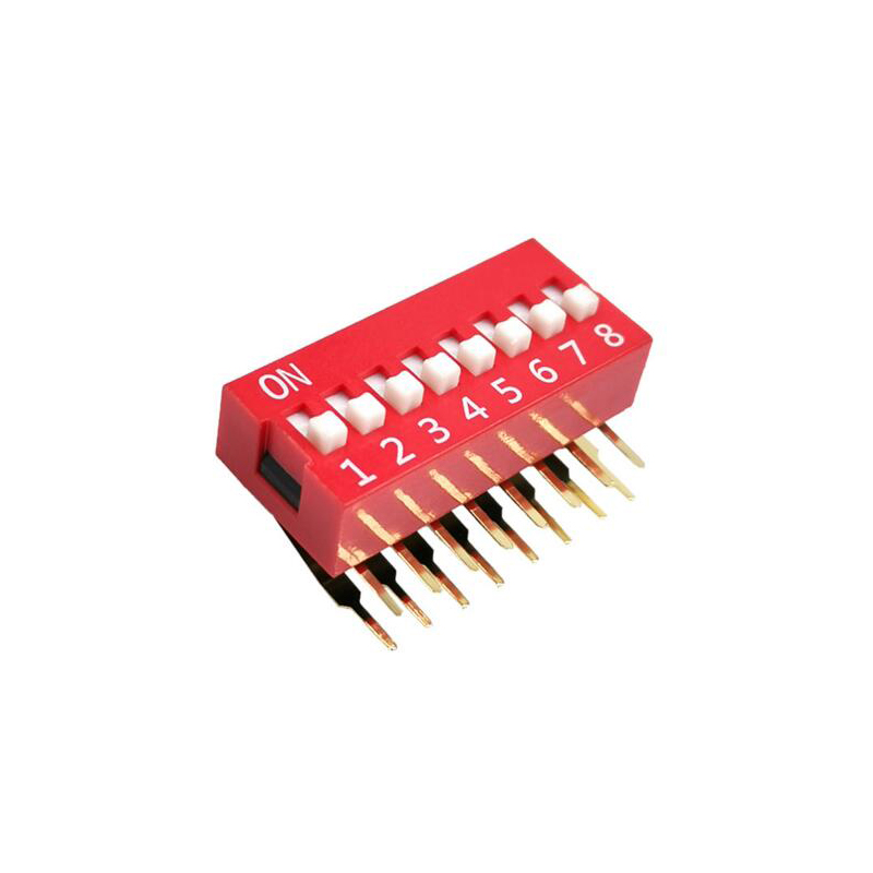 8-bit inclined 180-degree DIP switch, DIP SW