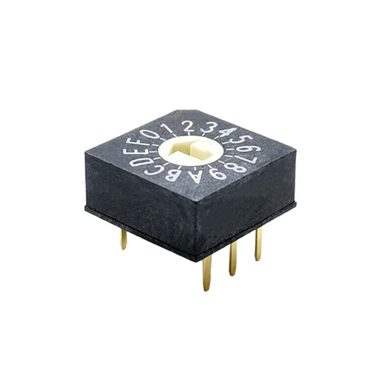 10*10 plug-in multi-position 8421 rotary coding switch