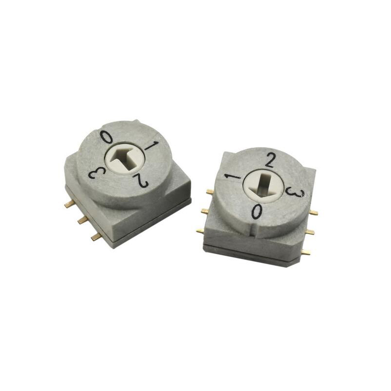 Lighting lamp adjustment encoder, 10X10 rotary gear switch, 4-bit patch temperature-resistant coding switch