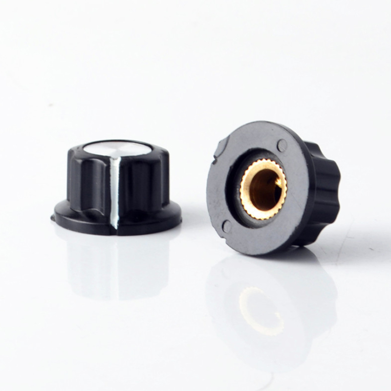 Bakelite knob/potentiometer adjustable resistance/inner hole 6MM knob/adjustment switch cap