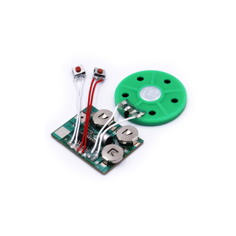 30 Seconds Double Button Recording Greeting Card Movement Creative Electronic Gift Wholesale Recording Movement