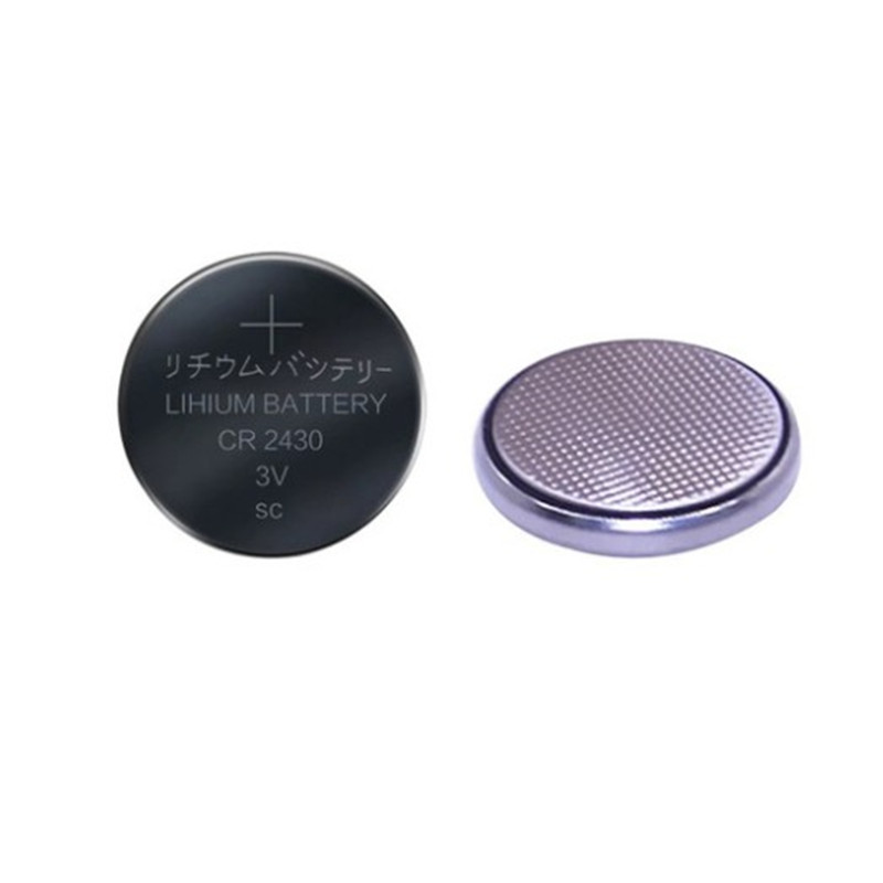 Button battery CR2430 button battery 3V lithium manganese car remote control battery