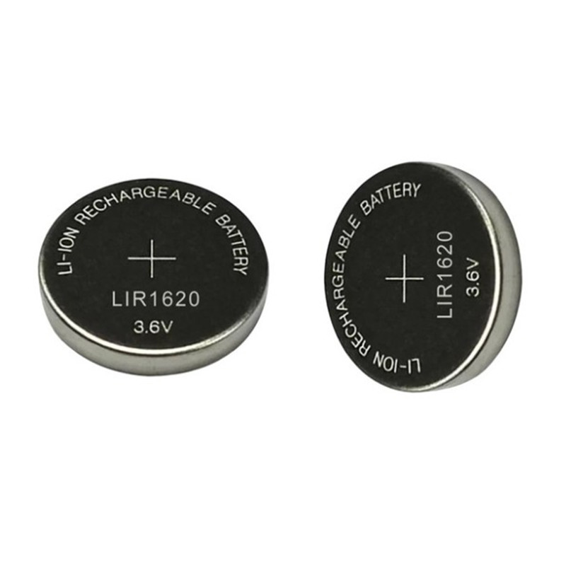 LIR1620 Button Battery Eco-friendly Button Battery for Watch Toys