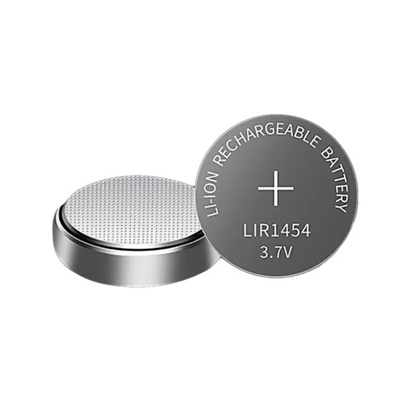 LIR1454 rechargeable button battery 3.6V bluetooth headset dedicated battery has strong and durable battery life with lead