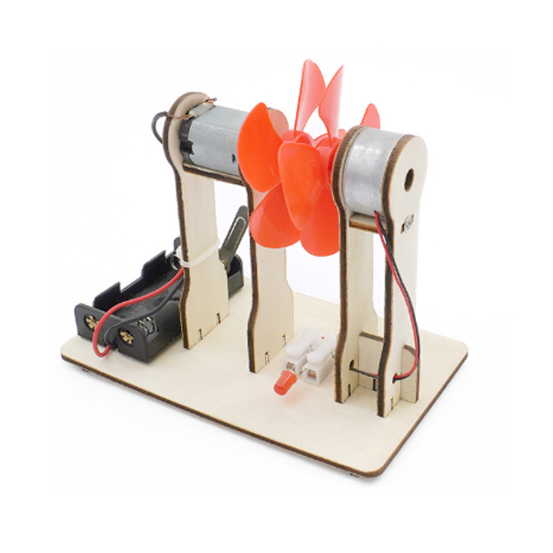 Science experiment wind power generation technology small make DIY material package primary and secondary school science education model