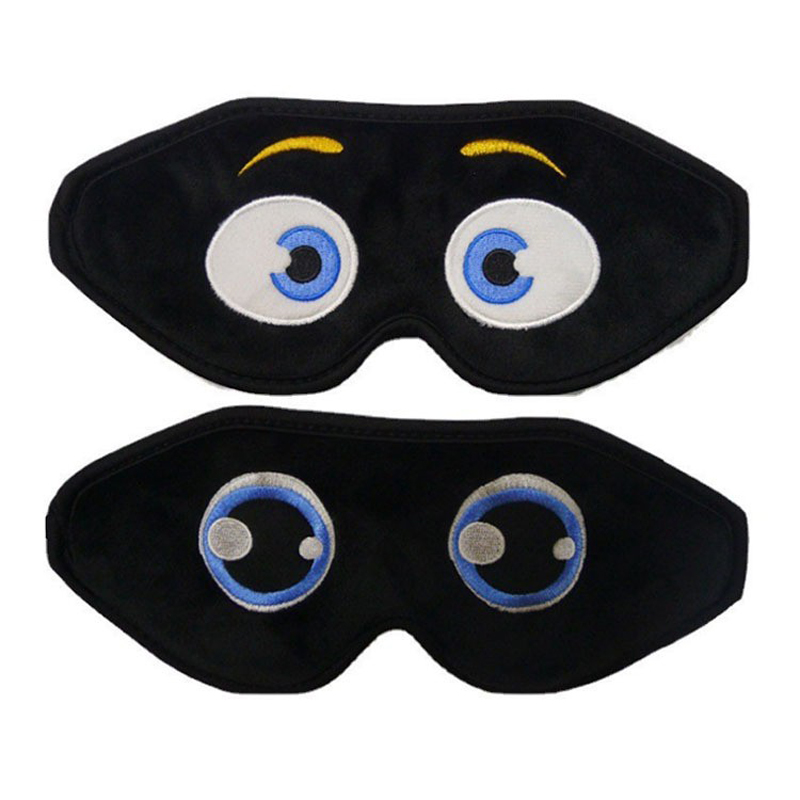 3D Eye Mask Slow Rebound Cartoon Eye Mask Crystal Super Soft 100 Sleep Light Blocking Eye Mask