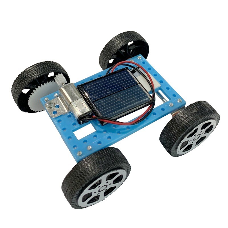 New mini solar powered car DIY technology small production invention student stem science experiment toy wholesale