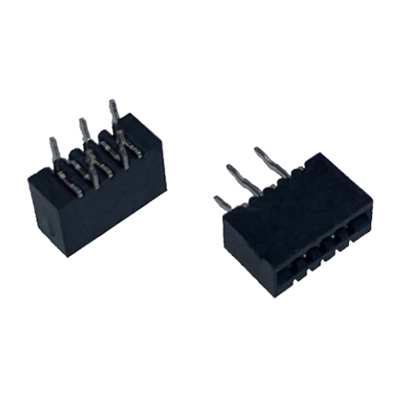 1.0mm Pitch FPC Connector 5Pin Bottom Contact SMT Right Angle Height 2.5mm