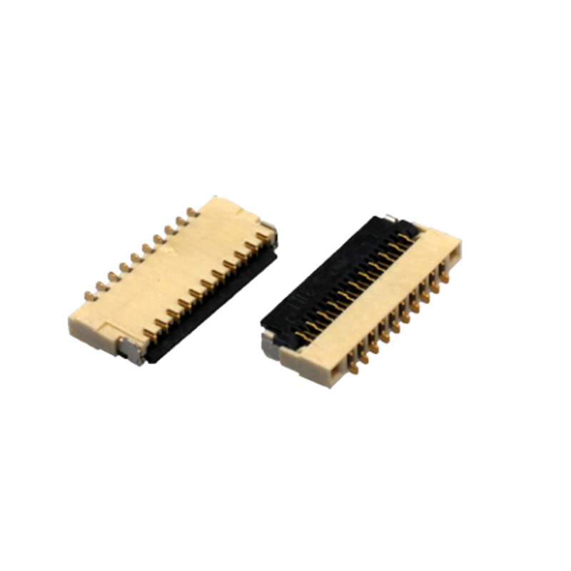 LCD Screen LVDS Socket 0.5 Spacing 40P Plug Vertical Plated Gold Plate End  / Line End LVDS Connector Patch Type