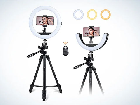 selfie ring light phone