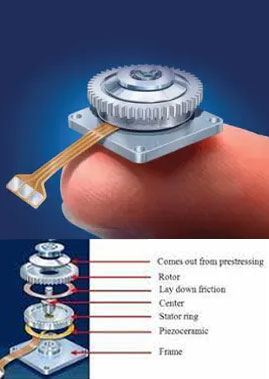 Piezoelectric ultrasonic motor