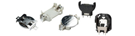 COIN CELL BATTERY HOLDERS
