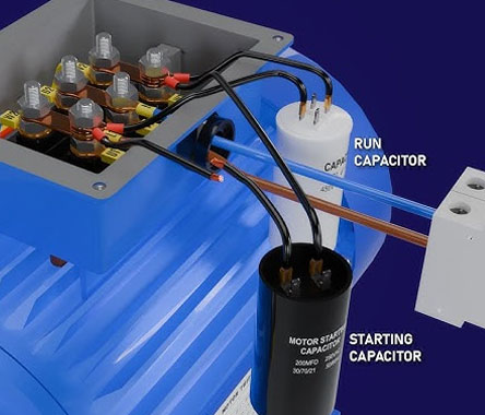 Multiple Applications of Motor Starting Capacitors